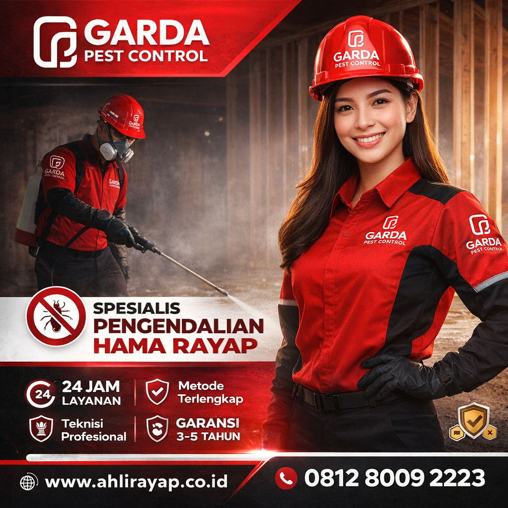 Jasa Semprot Anti Rayap Banyumas Garansi 3 Tahun