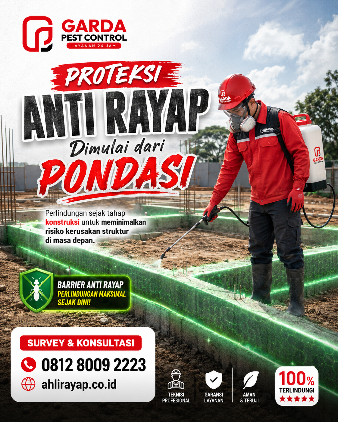 Jasa Anti Rayap No.1 Terbaik dan Terkemuka Bandung: Lindungi Properti Anda dari Serangan Hama