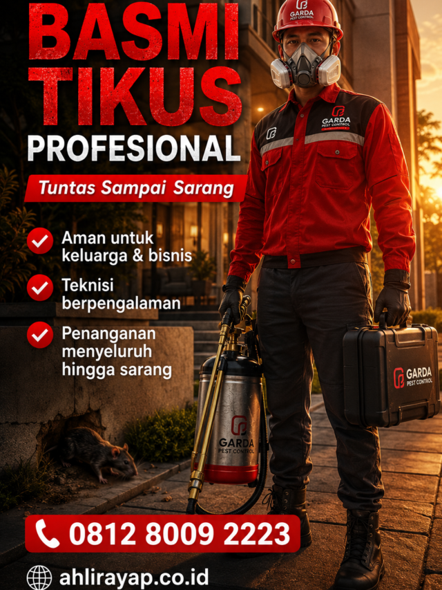 Jasa Basmi Tikus Profesional di Majalengka Tuntas Sampai Sarang