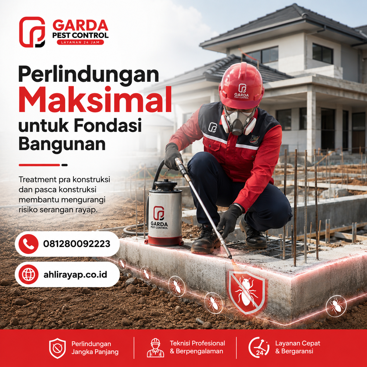 Jasa Anti Rayap Solo : Harga Terjangkau