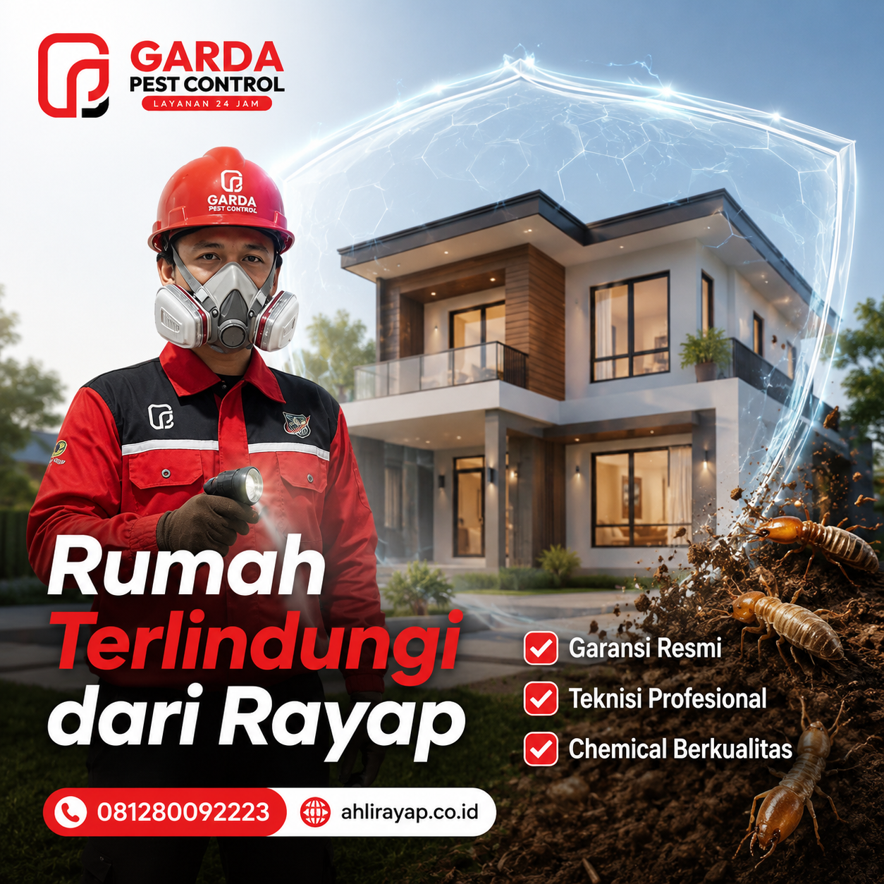 Jasa Anti Rayap di Batam
