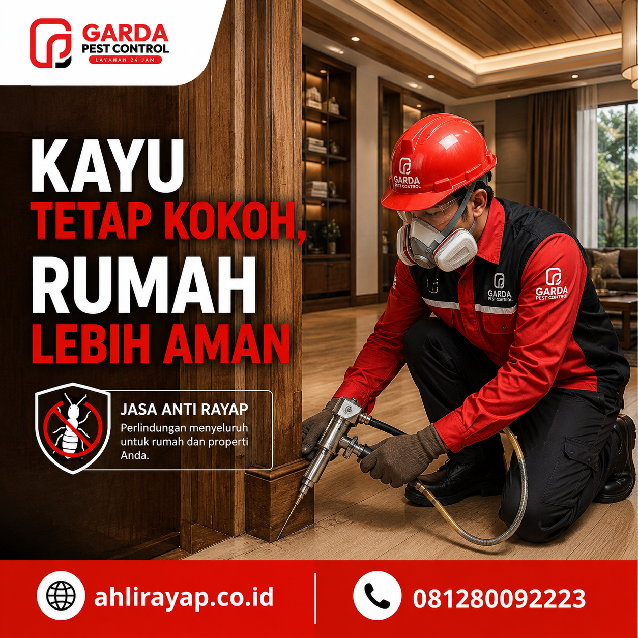 Perlindungan Maksimal dengan Jasa Suntik Rayap Anti Rayap Pra Konstruksi Solo oleh Ahli Rayap Profesional