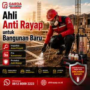 Jasa Semprot Rayap Untuk Gudang dan Ruko di Solo