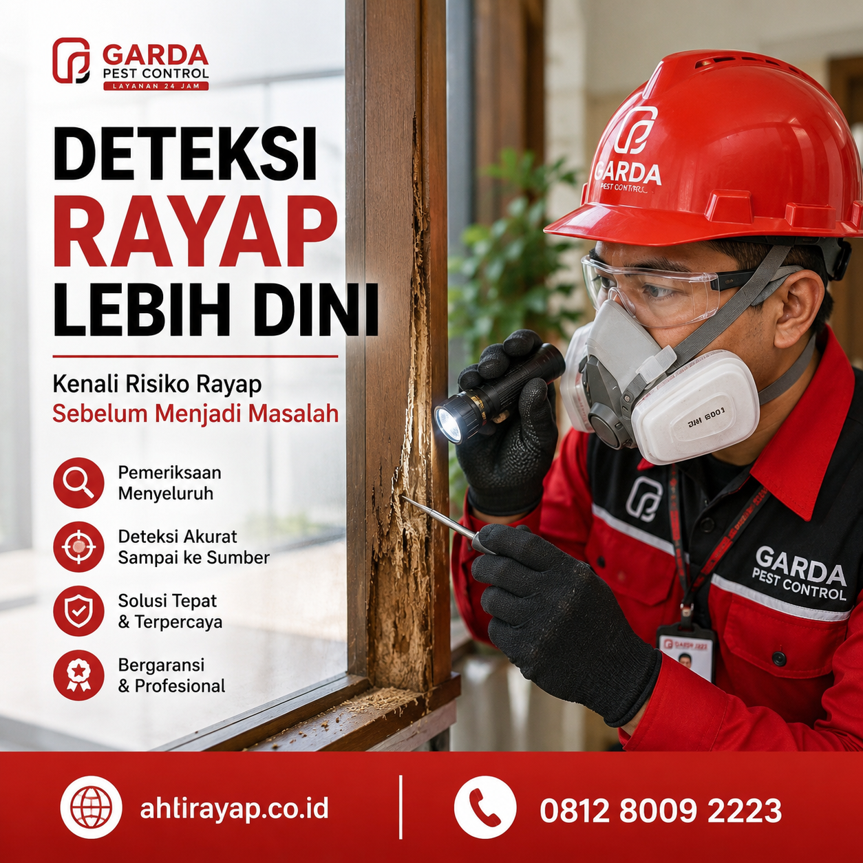 Jasa Anti Rayap Khusus Bangunan Kayu Solo Terpercaya