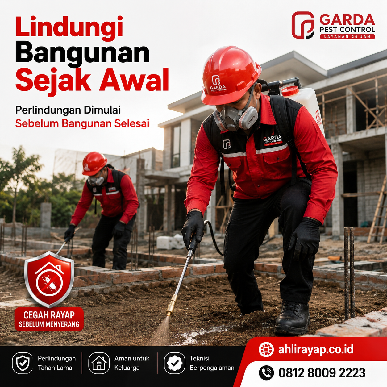 Jasa Anti Rayap Per Meter Solo dan Cara Menghitung Biayanya