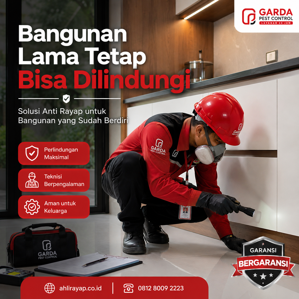 Jasa Anti Rayap Per Meter Solo dan Cara Menghitung Biayanya
