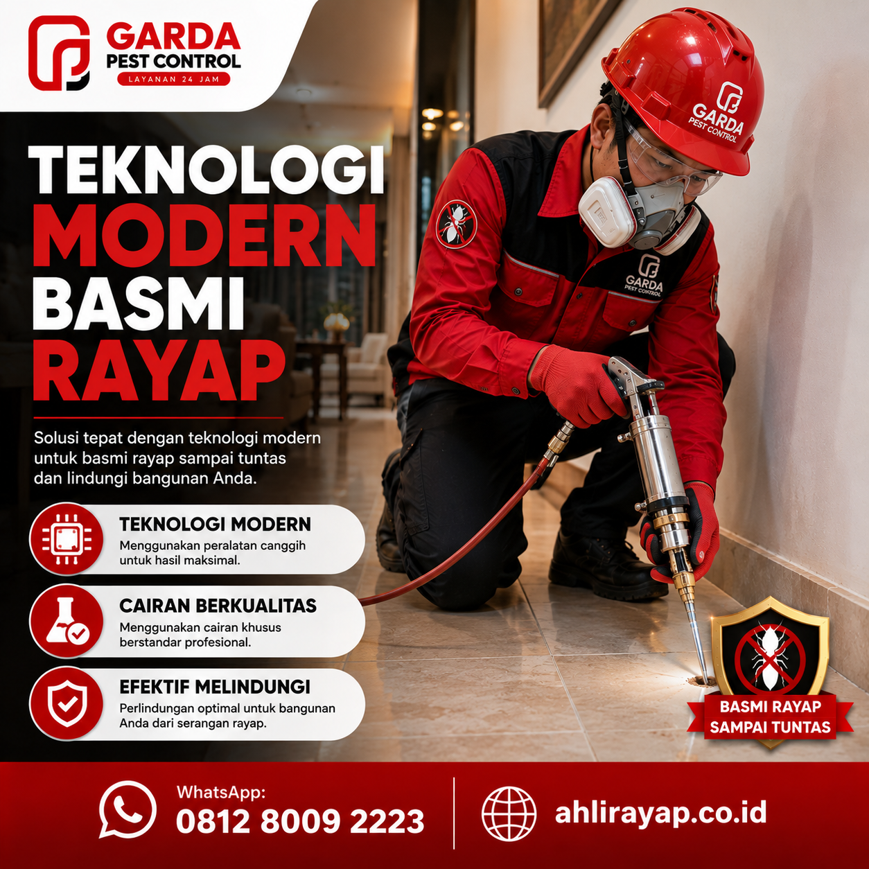 Jasa Anti Rayap di Cirebon