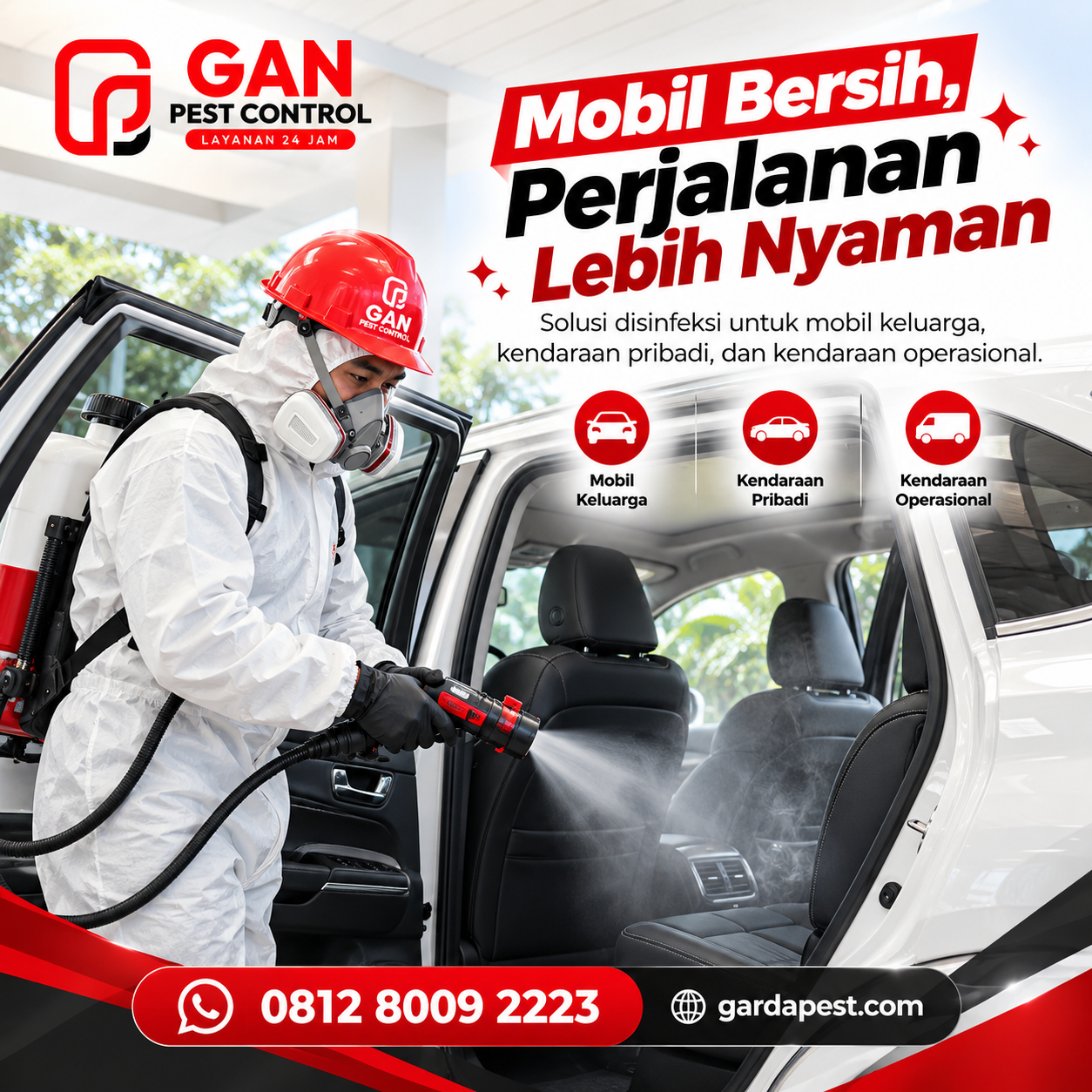 Biaya Disinfektan Mobil Bandung Influenza A